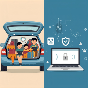 Family Holiday Trip with Technology