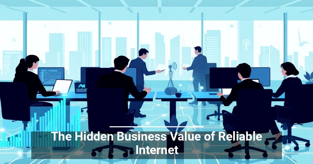 The Hidden Business Value of Reliable Internet